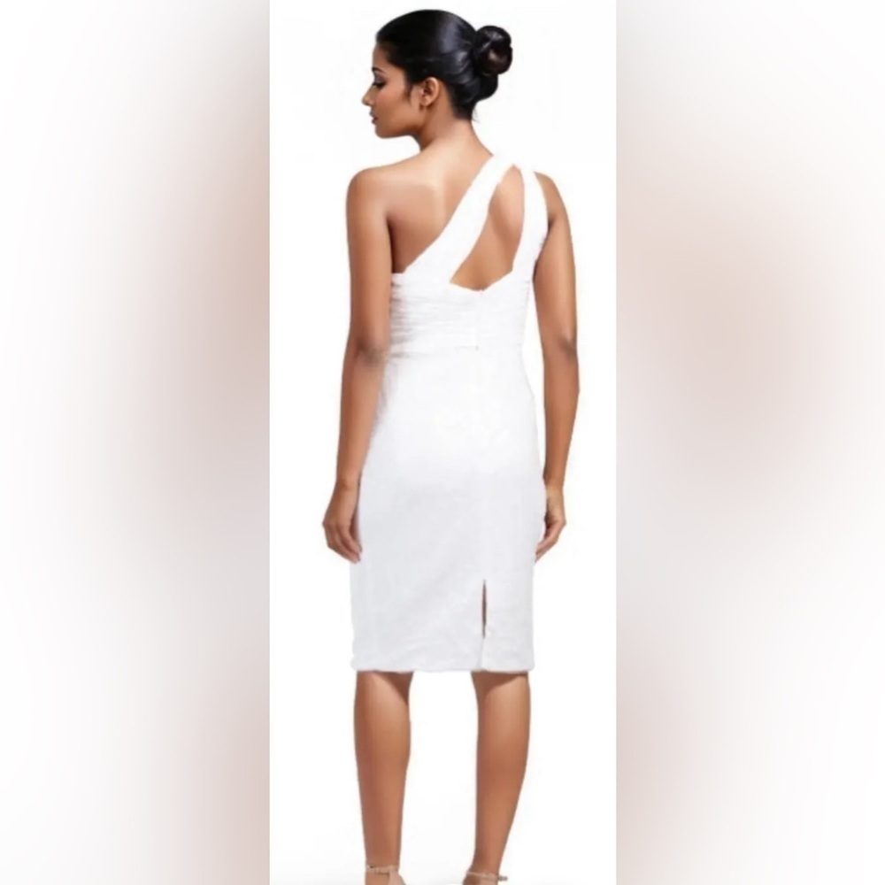 RENE RUIZ COLLECTION ONE SHOULDER SEQUIN COCKTAIL size 8 - Picture 2 of 9
